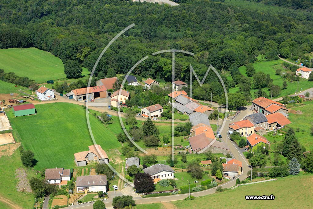 Photo arienne de Montigny-sur-Chiers (Fermont)