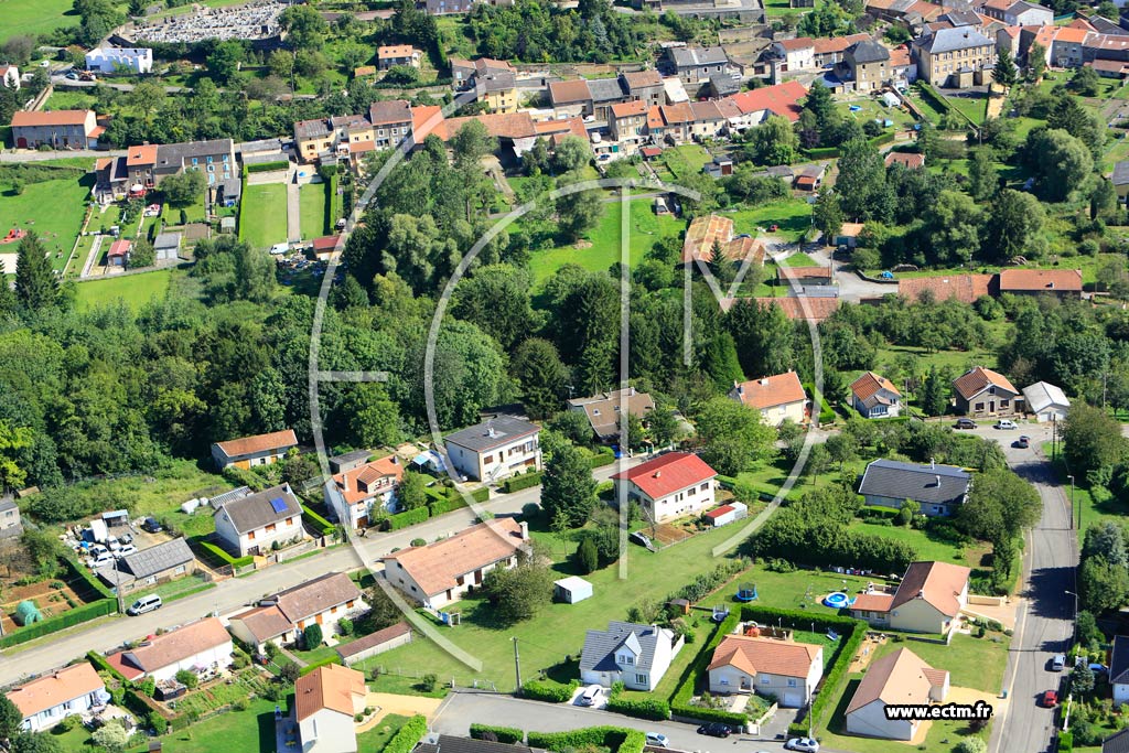 Photo arienne de Pierrepont