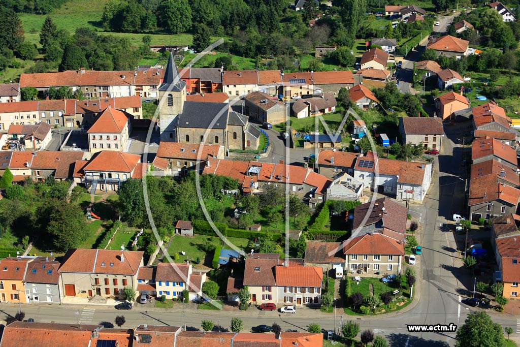 Photo arienne de Serrouville
