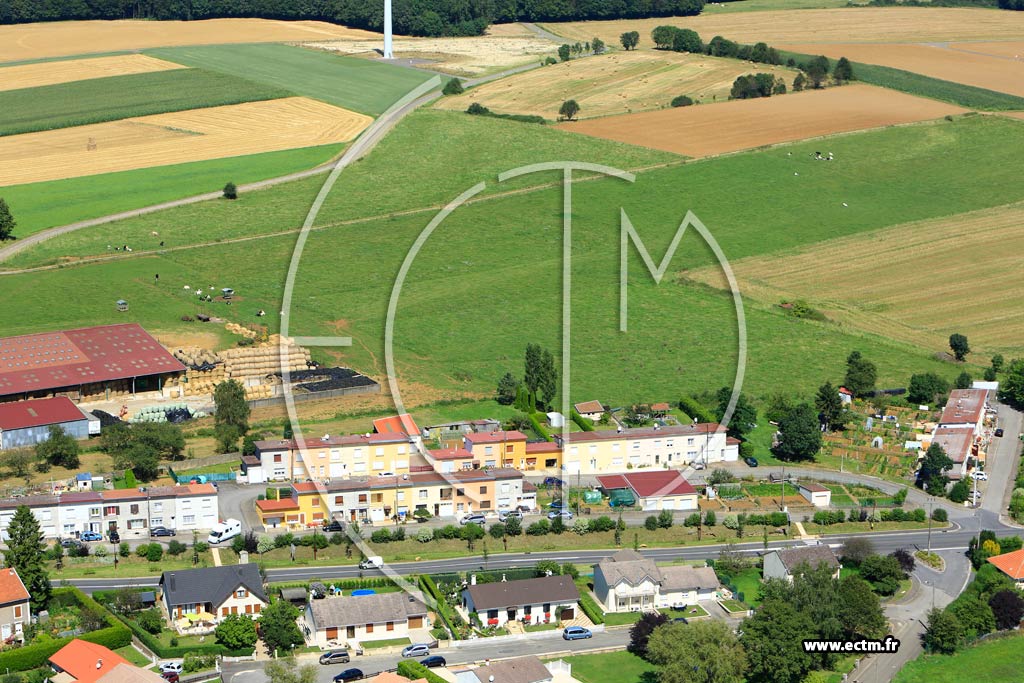 Photo arienne de Tellancourt