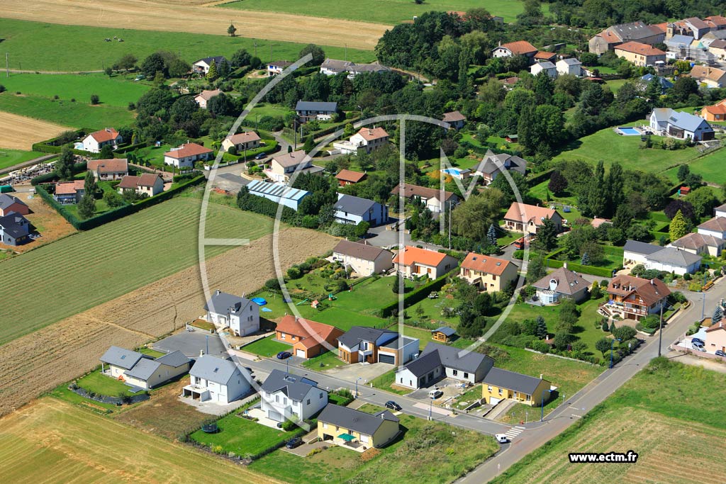Photo arienne de Villers-la-Chvre