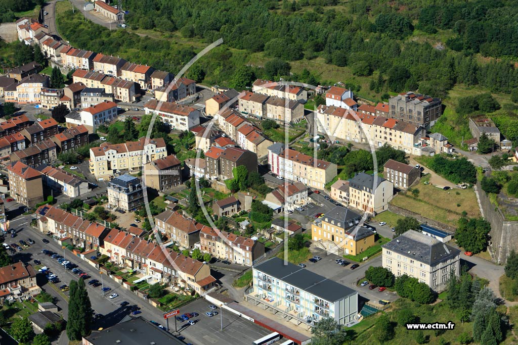 Photo arienne de Villerupt