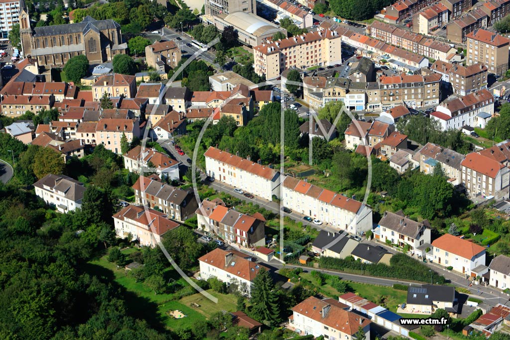 Photo arienne de Villerupt