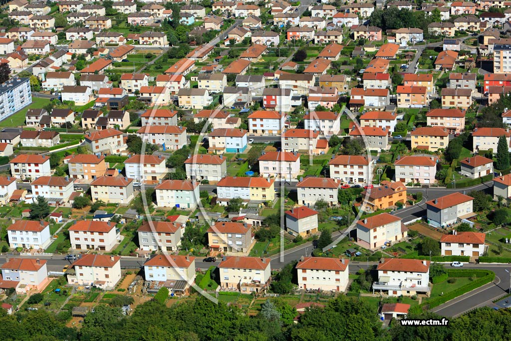 Photo arienne de Villerupt (Cantebonne)