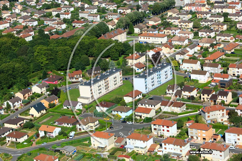 Photo arienne de Villerupt (Cantebonne)