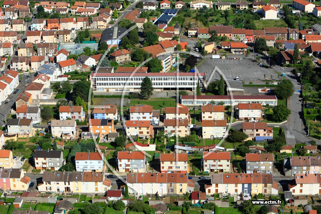 Photo arienne de Villerupt (Cantebonne)