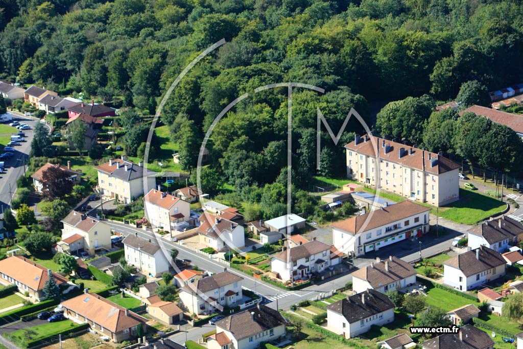 Photo arienne de Villerupt (Cantebonne)