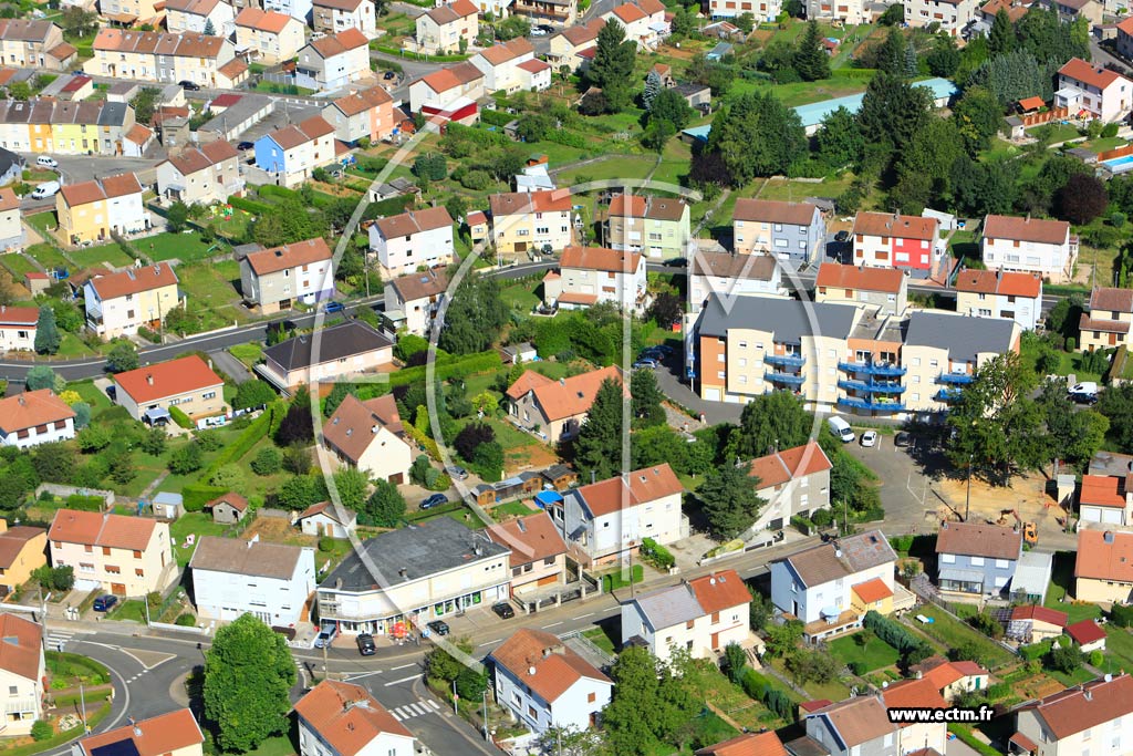 Photo arienne de Villerupt (Cantebonne)