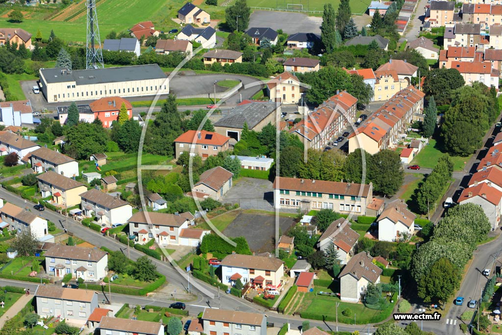 Photo arienne de Villerupt (Cantebonne)