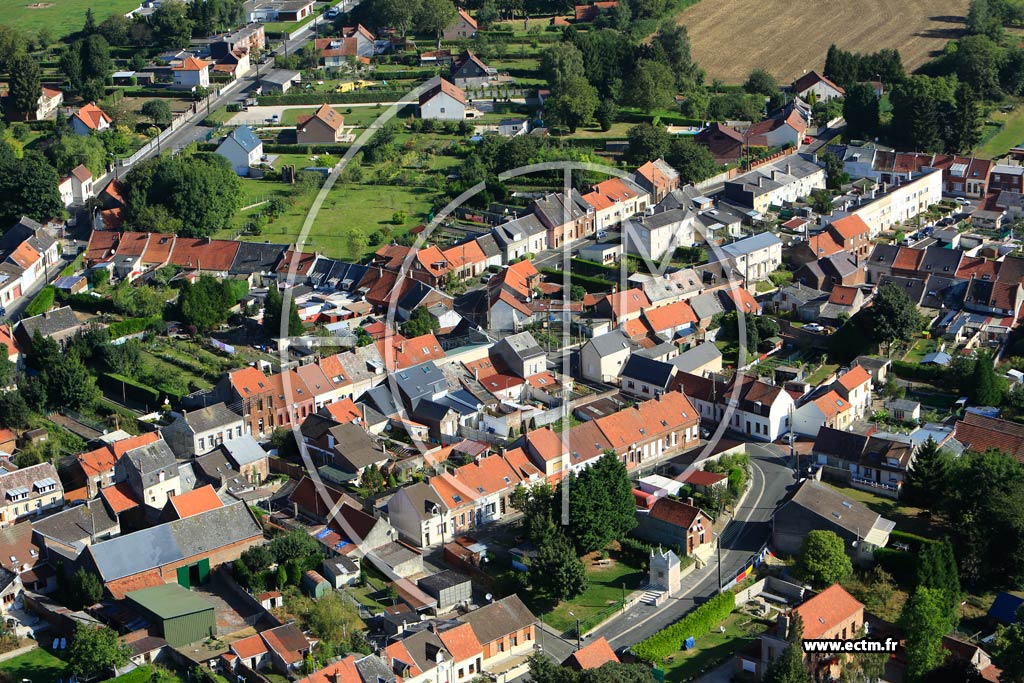 Photo arienne de Bohain-en-Vermandois