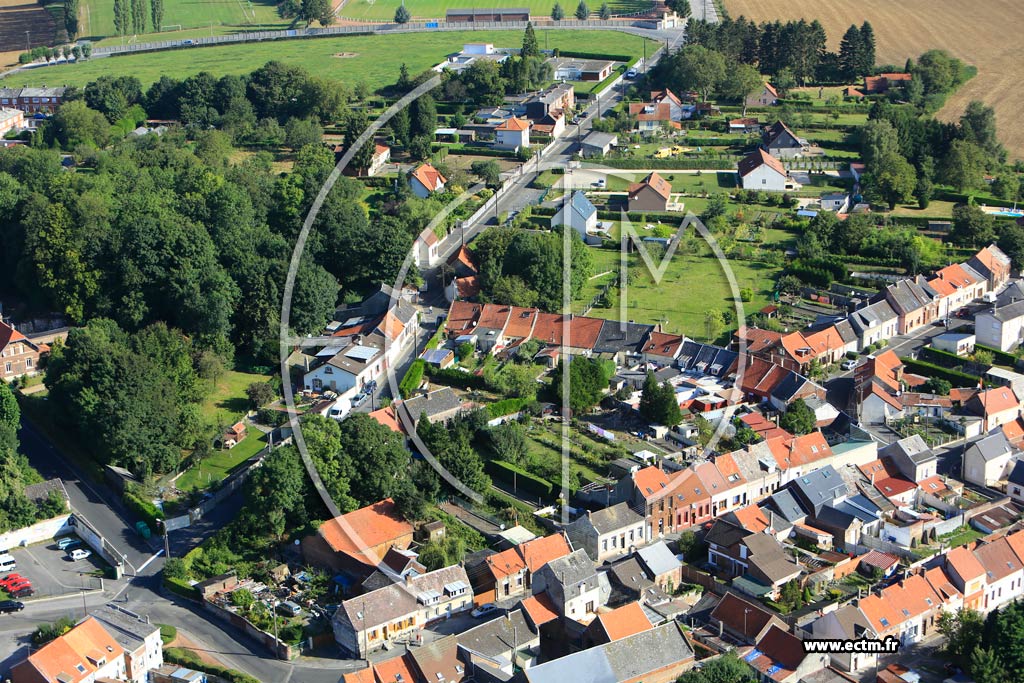 Photo arienne de Bohain-en-Vermandois