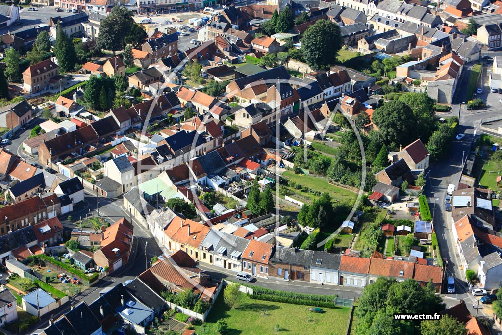 Photo arienne de Bohain-en-Vermandois