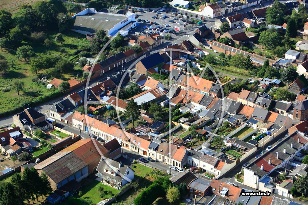 Photo arienne de Bohain-en-Vermandois