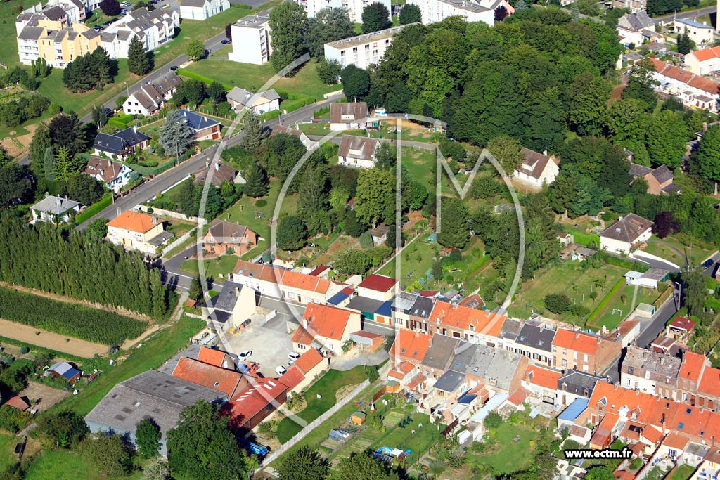 Photo arienne de Bohain-en-Vermandois