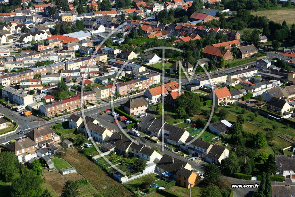 Photo arienne de Bohain-en-Vermandois
