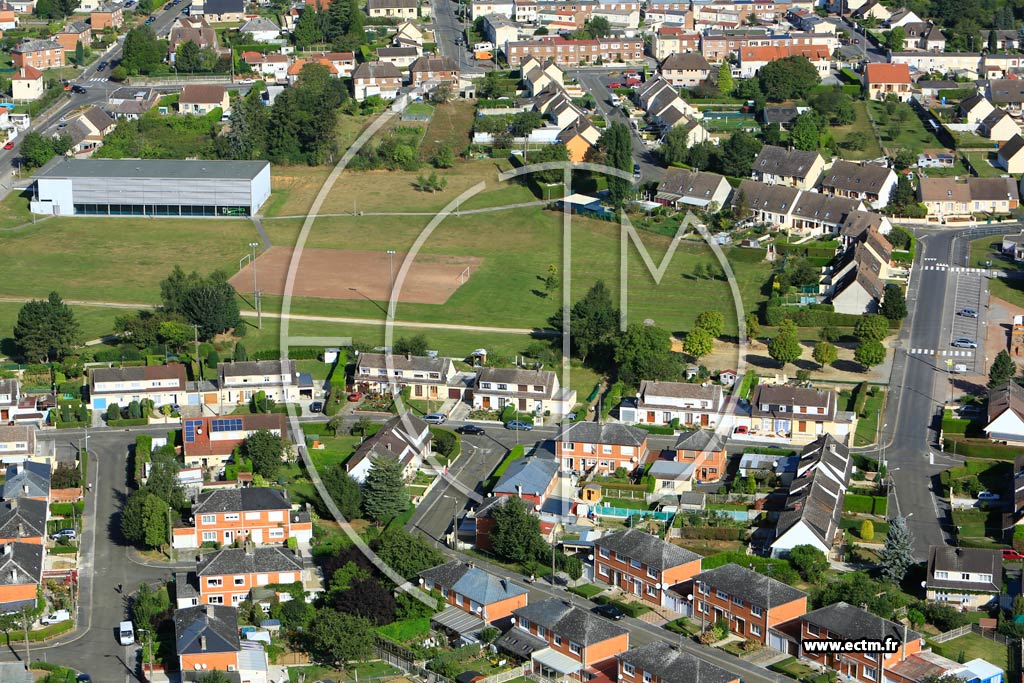 Photo arienne de Bohain-en-Vermandois