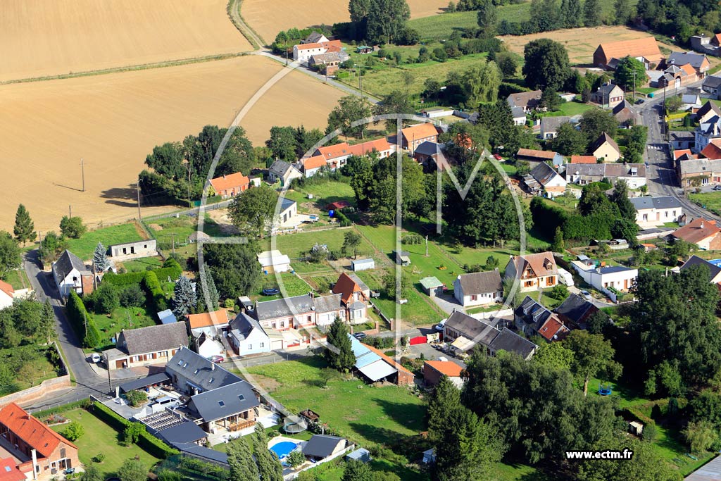 Photo arienne de Brancourt-le-Grand