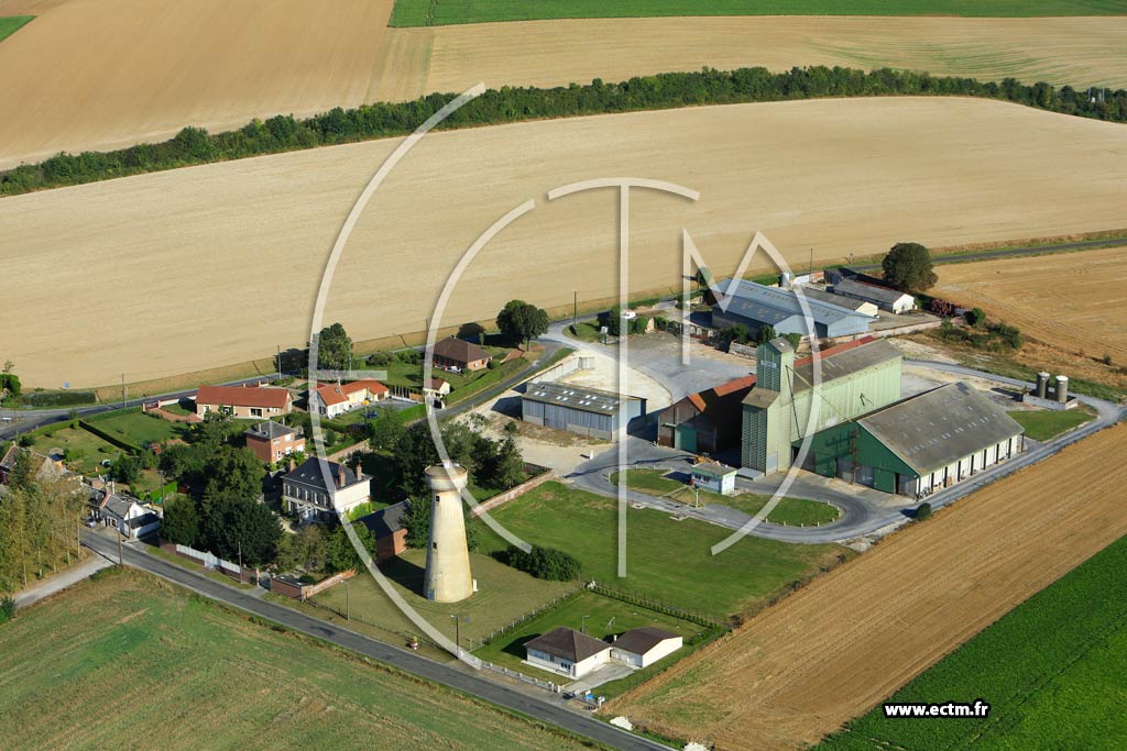 Photo arienne de Croix-Fonsommes