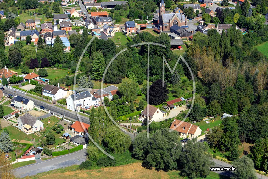 Photo arienne de Mzires-sur-Oise