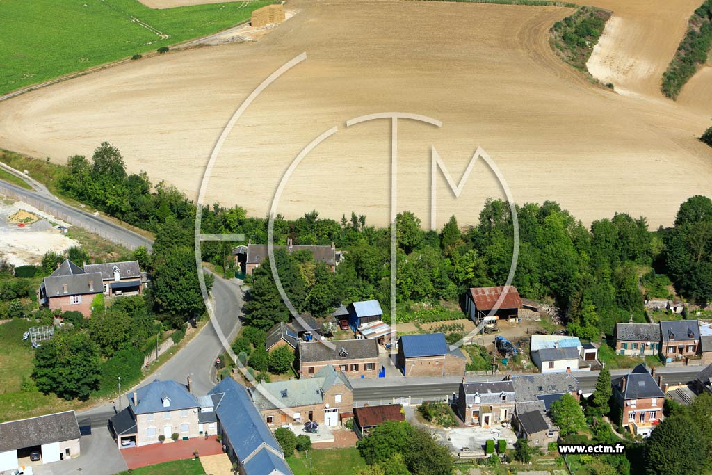 Photo arienne de Mzires-sur-Oise