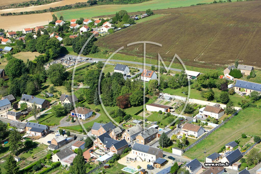 Photo arienne de Mzires-sur-Oise