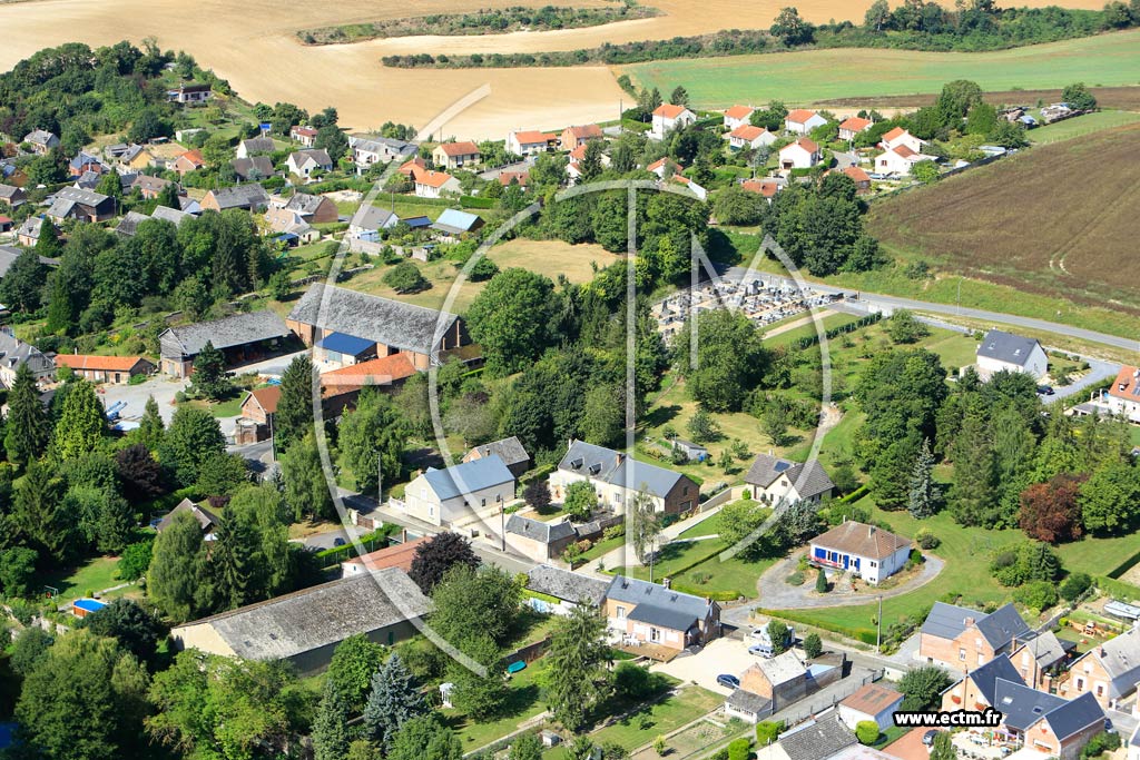 Photo arienne de Mzires-sur-Oise