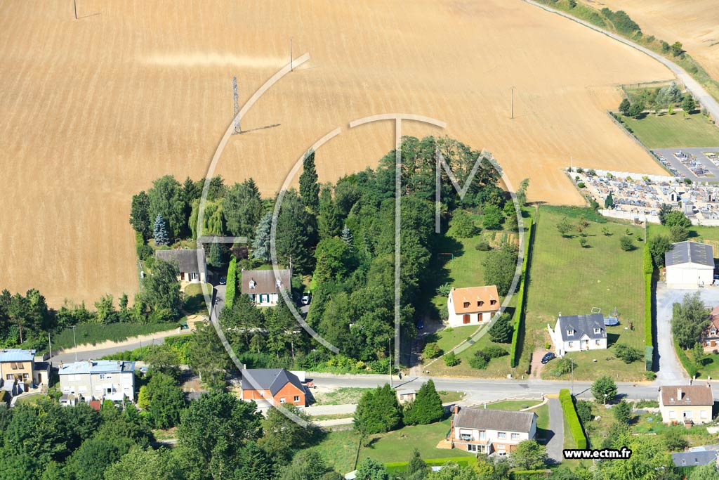 Photo arienne de Mo-de-l'Aisne