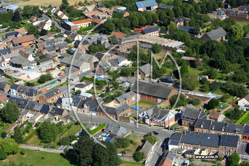 Photo arienne de Origny-Sainte-Benoite