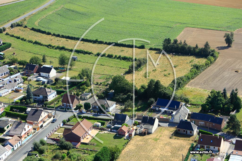 Photo arienne de Origny-Sainte-Benoite