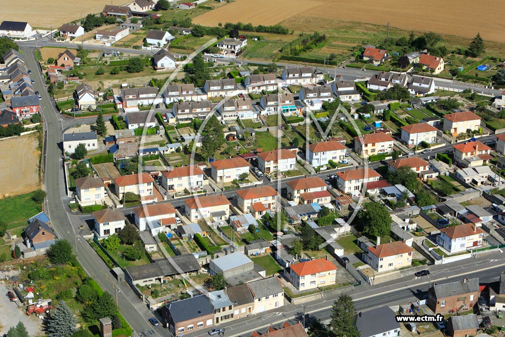 Photo arienne de Origny-Sainte-Benoite