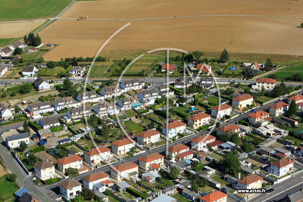 Photo arienne de Origny-Sainte-Benoite