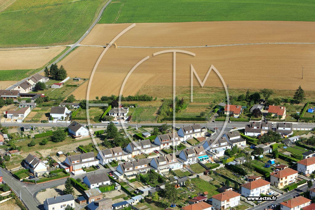 Photo arienne de Origny-Sainte-Benoite
