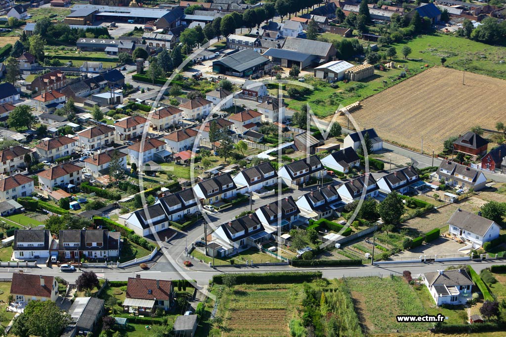Photo arienne de Origny-Sainte-Benoite