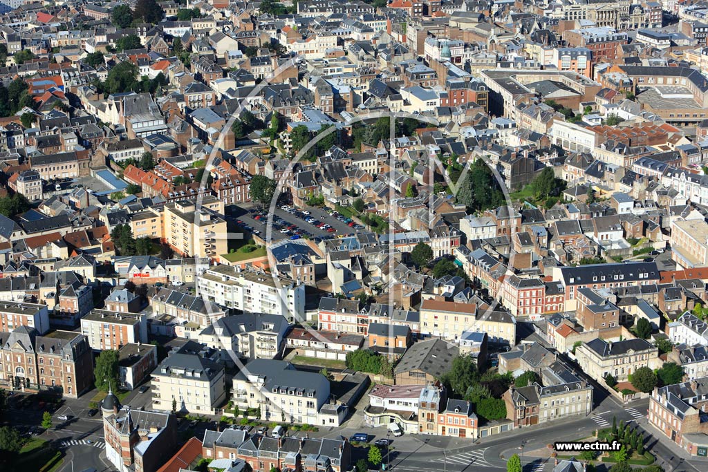 Photo arienne de Saint-Quentin (Centre Ville)