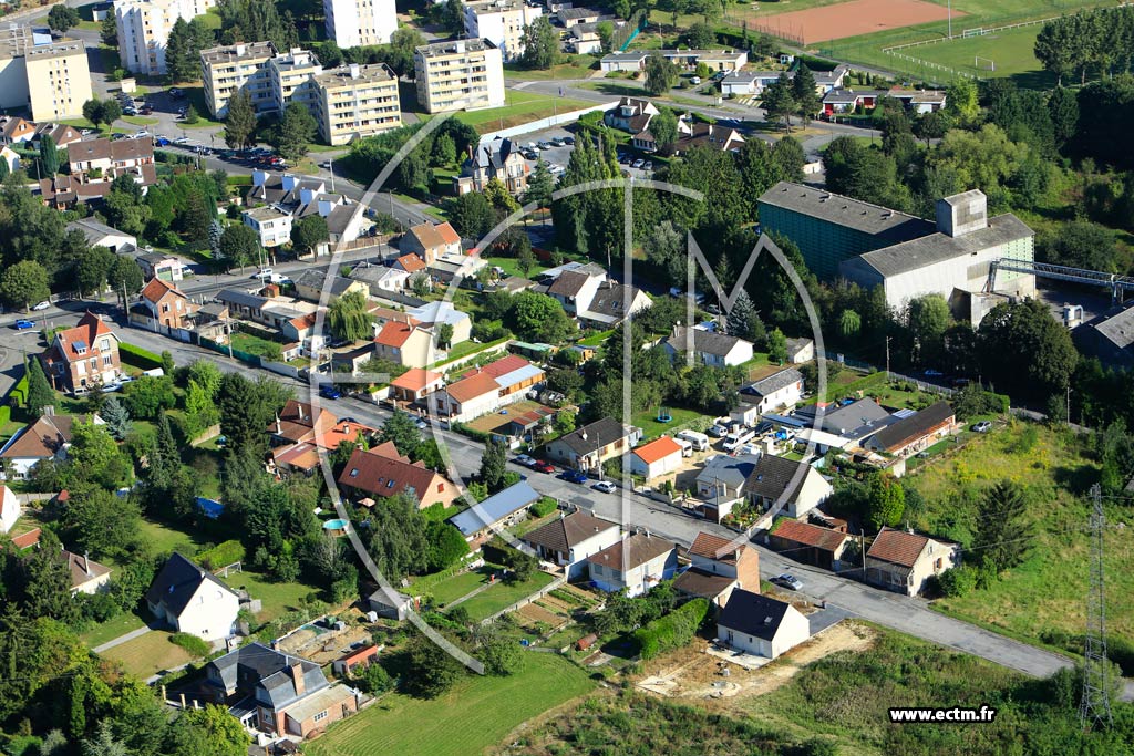 Photo arienne de Saint-Quentin (Chanteraine)
