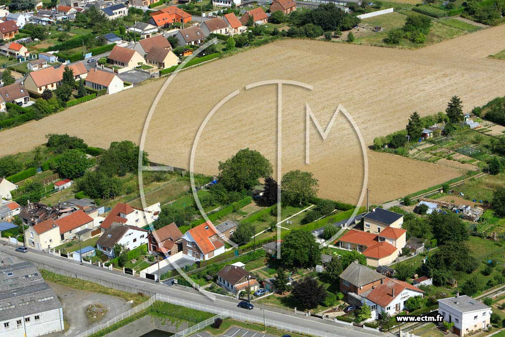 Photo arienne de Saint-Quentin (Chemin d'Itancourt)