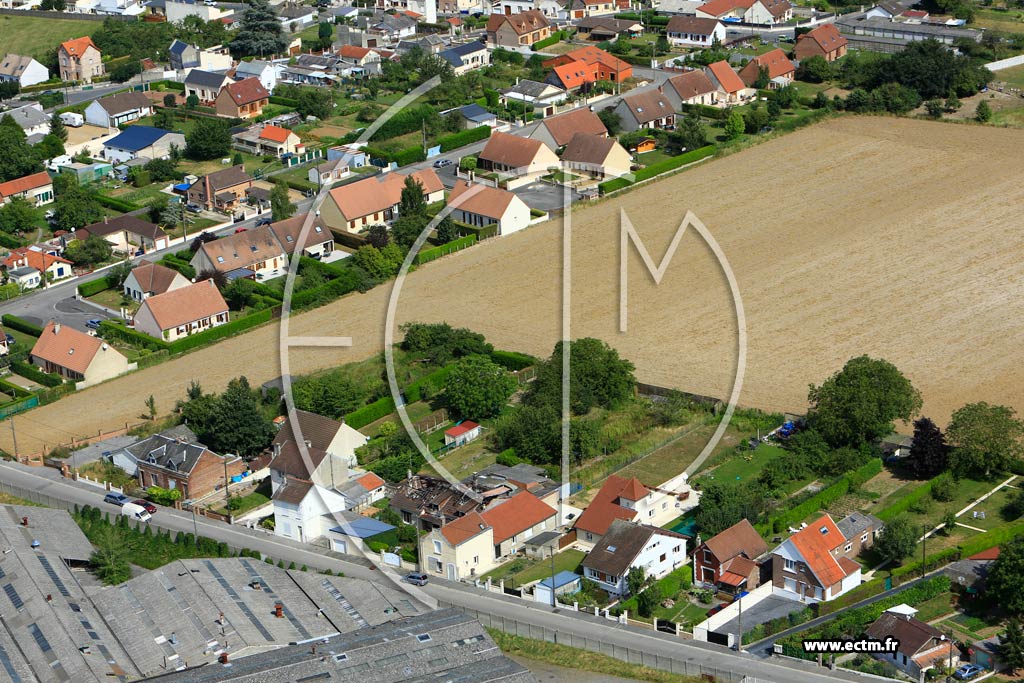 Photo arienne de Saint-Quentin (Chemin d'Itancourt)