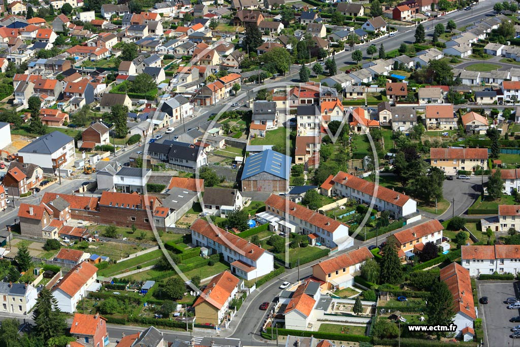 Photo arienne de Saint-Quentin (Chemin de Neuville)