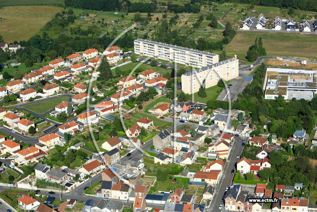 Photo arienne de Saint-Quentin (Cit de la Chausse Romaine)