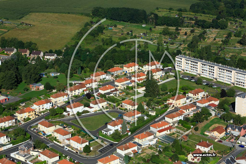 Photo arienne de Saint-Quentin (Cit de la Chausse Romaine)