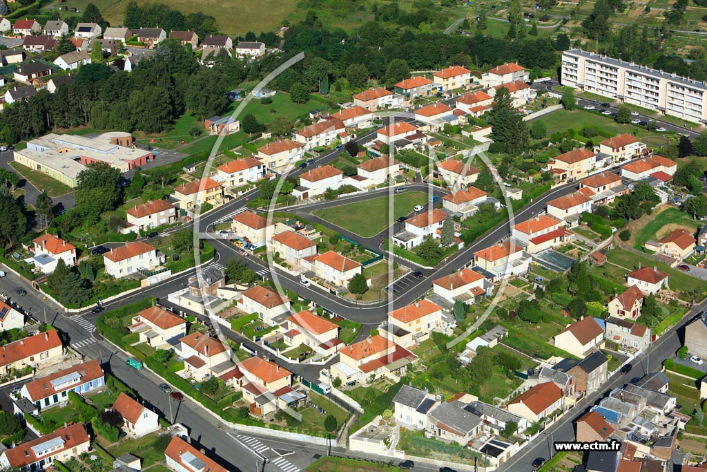 Photo arienne de Saint-Quentin (Cit de la Chausse Romaine)