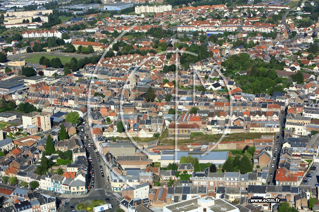 Photo arienne de Saint-Quentin (Faubourg Saint-Jean)