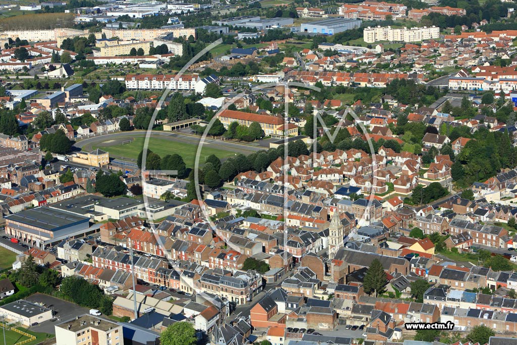 Photo arienne de Saint-Quentin (Faubourg Saint-Jean)