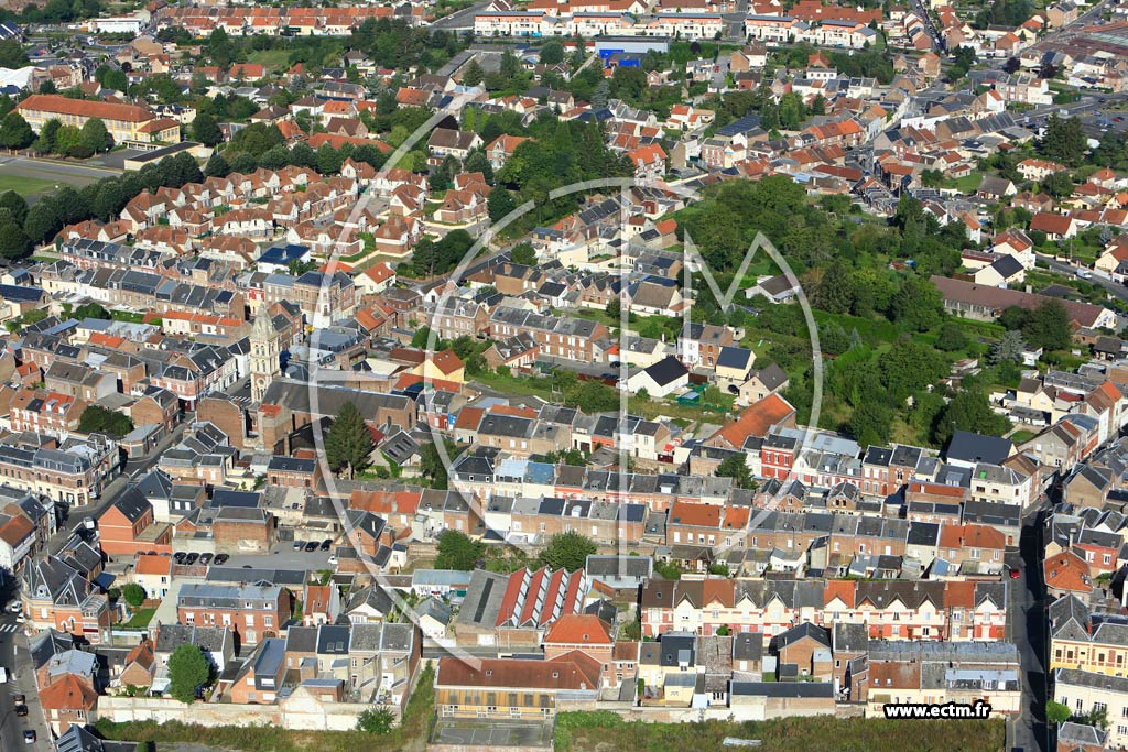 Photo arienne de Saint-Quentin (Faubourg Saint-Jean)