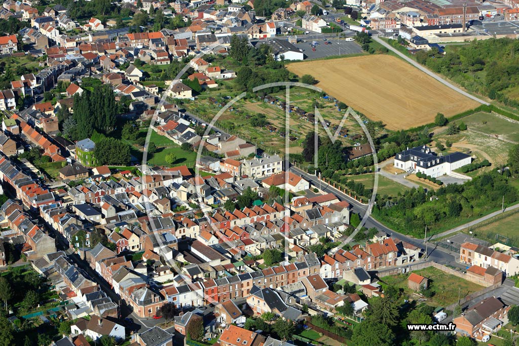Photo arienne de Saint-Quentin (Faubourg Saint-Jean)