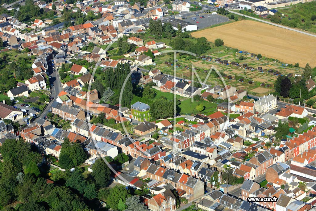 Photo arienne de Saint-Quentin (Faubourg Saint-Jean)