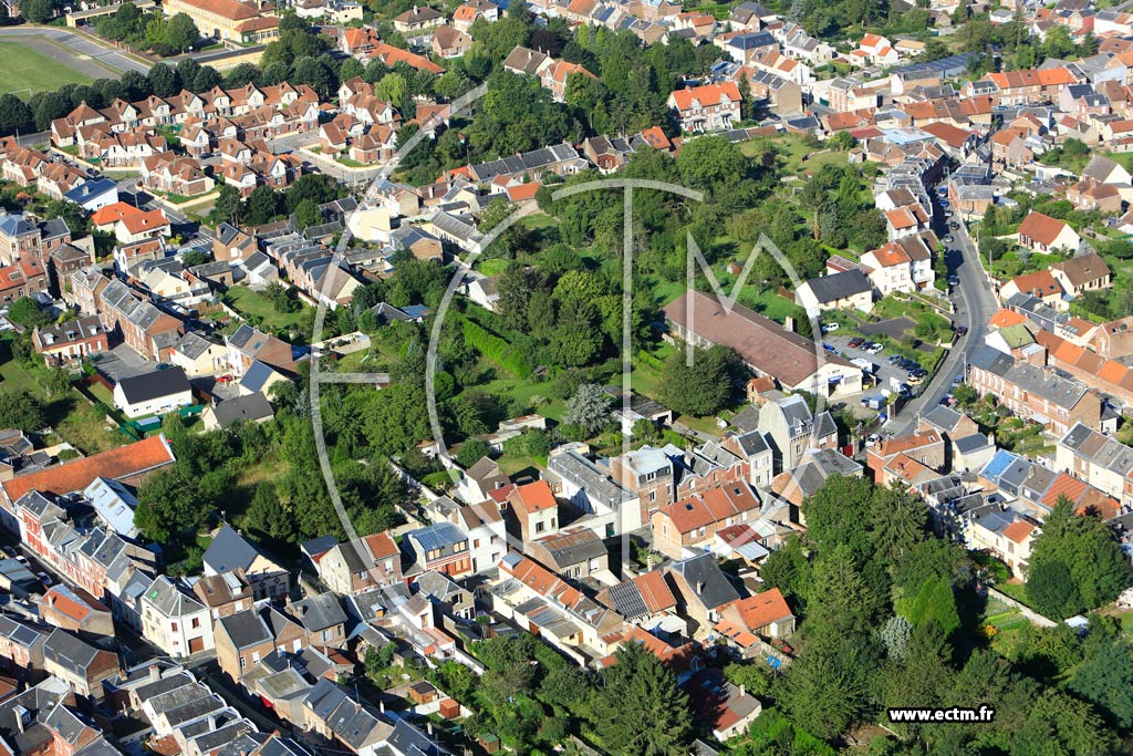 Photo arienne de Saint-Quentin (Faubourg Saint-Jean)