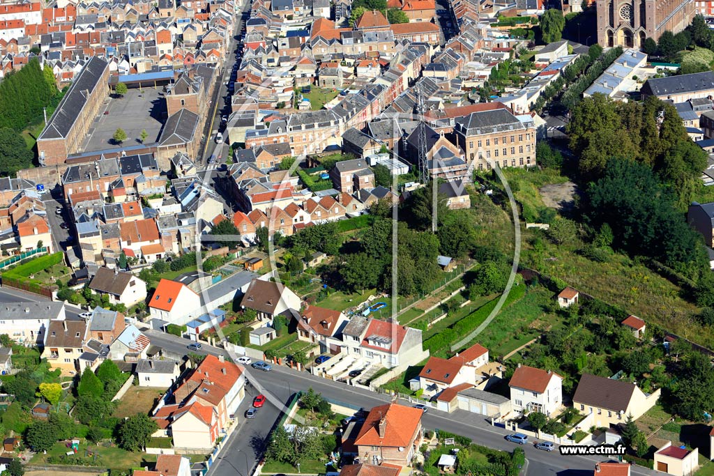 Photo arienne de Saint-Quentin (Faubourg Saint-Martin)