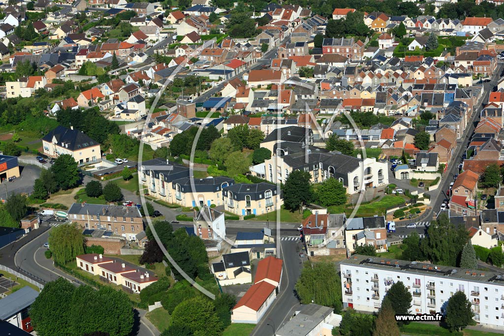 Photo arienne de Saint-Quentin (Faubourg Saint-Martin)