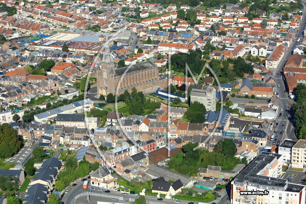 Photo arienne de Saint-Quentin (Faubourg Saint-Martin)
